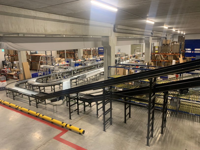 Toyota Material Handling e Interroll automatizzano il centro di distribuzione di Imnasa in Spagna